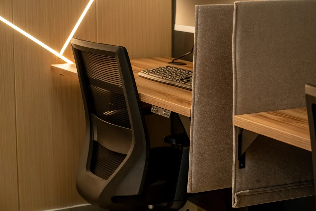 Interior of Desk CDMX coworking space